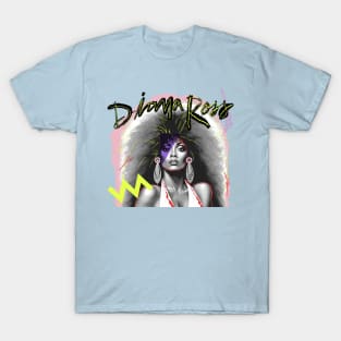 DIANA ROSS 80S RETRO STYLE T-Shirt